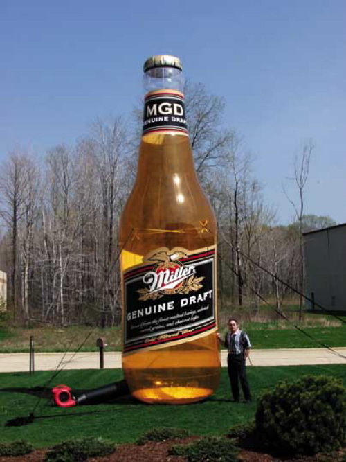 Inflatable Cans and Bottles 20' mgd